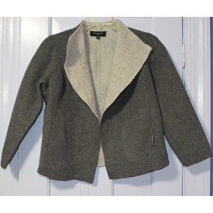 Talbots Gray Wool blend Jacket size Mp